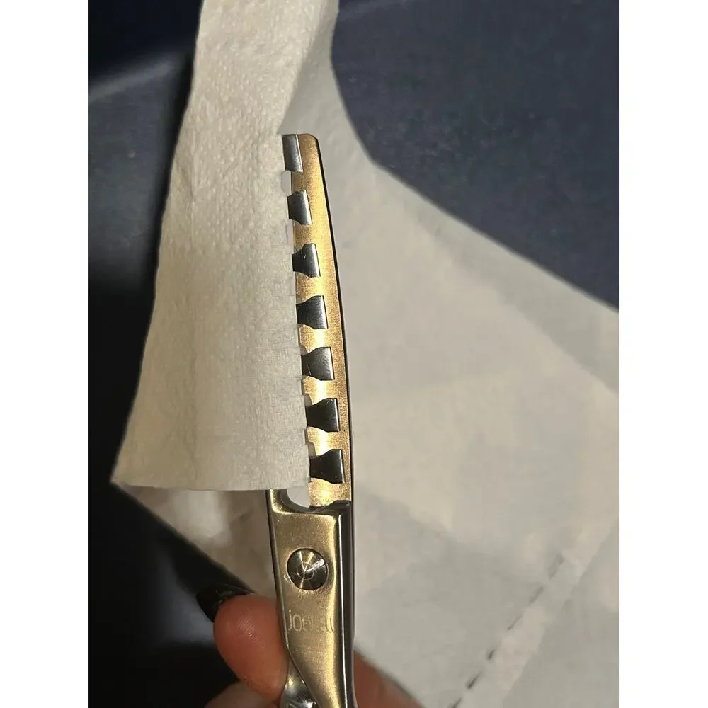 Joewell TXR7 Thinning Shears 7 Tooth Texturizer Chunker Professional Scissor EUC